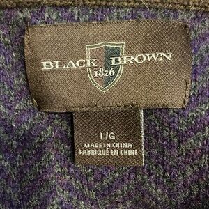 Black Brown 1826 Elegant Purple and Brown Fabric